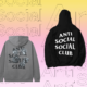 Anti Social Club Fake Vs Real Hoodie